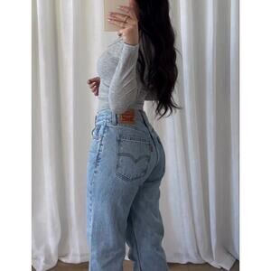 Levi’s 501 Original Fit Distressed Straight Leg Jeans | Vintage Wash |Button Fly